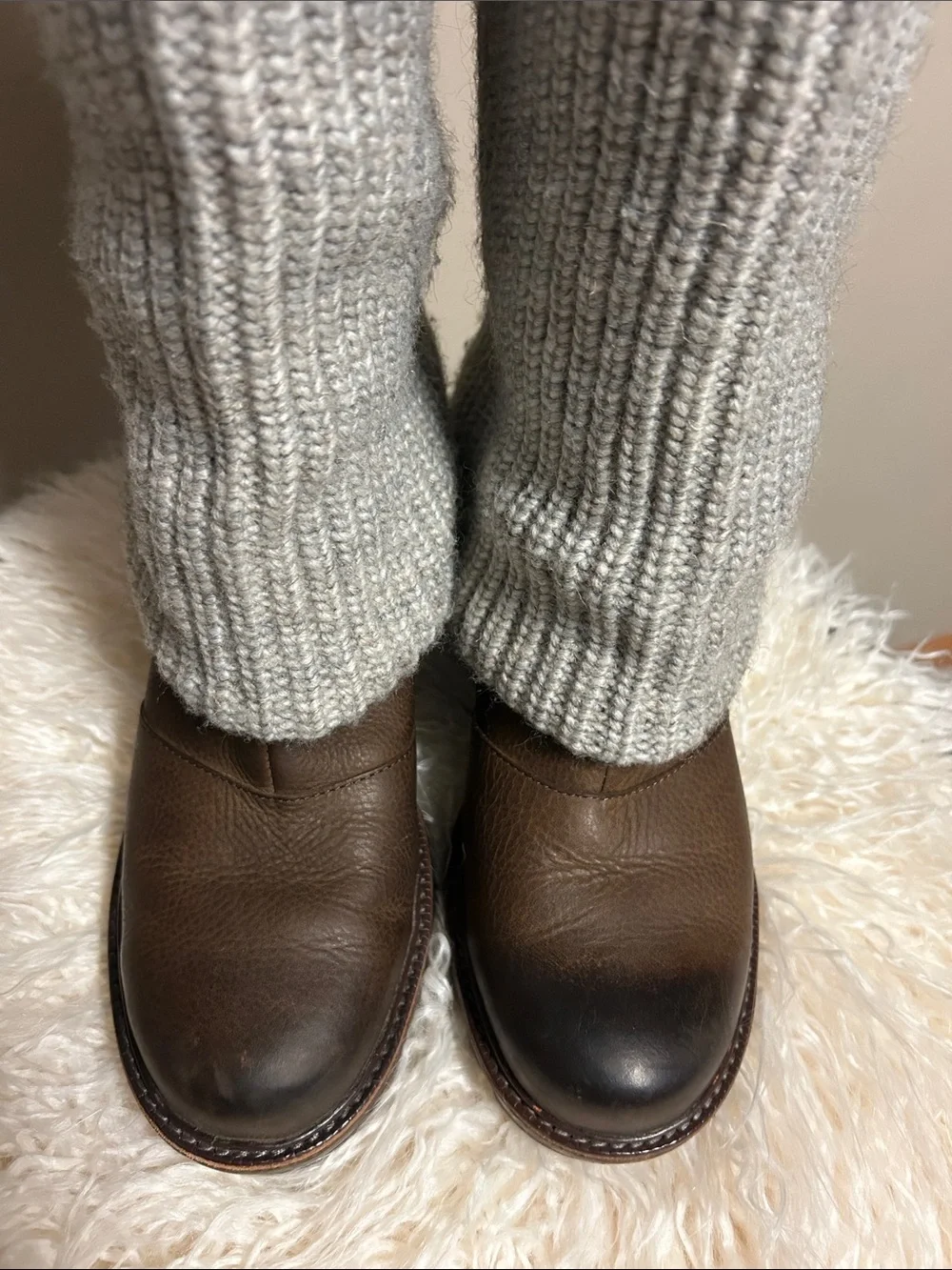 SOREL Crazy Cable Wedge Sweater Boot, Size 9.5, EXCELLENT CONDITION